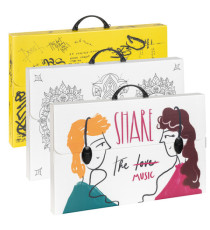 Valigetta polionda Smart - 36,5 x 56,5 cm - dorso 5,5 cm - fantasie assortite - Favorit Valigetta polionda Smart - 36,5 x 56,5 cm - dorso 5,5 cm - fantasie assortite - Favorit