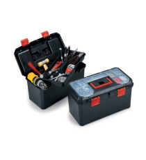 Valigetta portautensili ToolCase 19 - 47,5 x 24 x 22,5 cm - PPL - nero - Terry