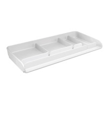 Vaschetta portacancelleria Mydesk - 26,1x12,5x2,8 cm - bianco - Arda
