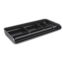 Vaschetta portacancelleria Mydesk - 26,1x12,5x2,8 cm - nero - Arda