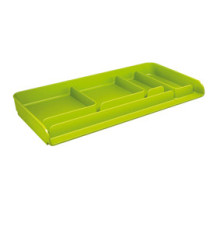 Vaschetta portacancelleria Mydesk - 26,1 x 12,5 x 2,8 cm - verde - Arda