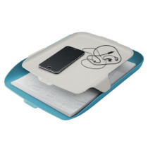 Vaschetta portacorrispondenza - con vassoio organizer Cosy - blu - Leitz Vaschetta portacorrispondenza - con vassoio organizer Cosy - blu - Leitz