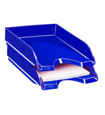 Vaschetta portacorrispondenza CepPro Gloss - 34,8 x 25,7 x 6,6 cm - blu oceano - Cep