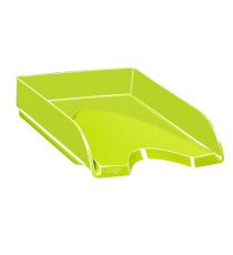 Vaschetta portacorrispondenza CepPro Gloss - 34,8 x 25,7 x 6,6 cm - verde anice - Cep