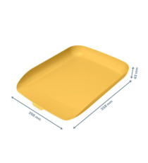 Vaschetta portacorrispondenza Cosy - giallo - Leitz
