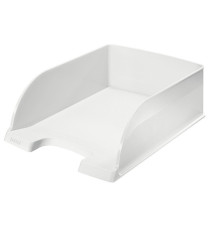 Vaschetta portacorrispondenza Leitz Plus Jumbo - 25,5 x 10,3 x 36 cm - bianco - Leitz Vaschetta portacorrispondenza Leitz Plus Jumbo - 25,5 x 10,3 x 36 cm - bianco - Leitz