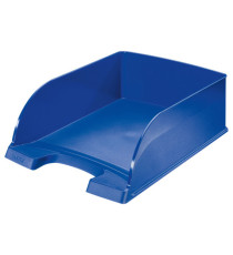 Vaschetta portacorrispondenza Leitz Plus Jumbo - 25,5 x 10,3 x 36 cm - blu - Leitz Vaschetta portacorrispondenza Leitz Plus Jumbo - 25,5 x 10,3 x 36 cm - blu - Leitz
