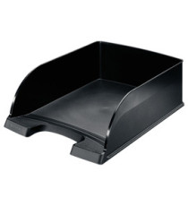 Vaschetta portacorrispondenza Leitz Plus Jumbo - 25,5 x 10,3 x 36 cm - nero - Leitz