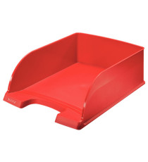 Vaschetta portacorrispondenza Leitz Plus Jumbo - 25,5 x 10,3 x 36 cm - rosso - Leitz Vaschetta portacorrispondenza Leitz Plus Jumbo - 25,5 x 10,3 x 36 cm - rosso - Leitz