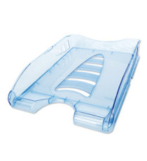 Vaschetta portacorrispondenza Sunrise - 33,5 x 25,4 x 7 cm - azzurro trasparente - Arda Vaschetta portacorrispondenza Sunrise - 33,5 x 25,4 x 7 cm - azzurro trasparente - Arda