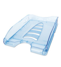 Vaschetta portacorrispondenza Sunrise - 33,5 x 25,4 x 7 cm - azzurro trasparente - Arda Vaschetta portacorrispondenza Sunrise - 33,5 x 25,4 x 7 cm - azzurro trasparente - Arda