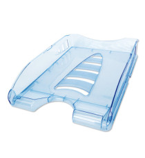 Vaschetta portacorrispondenza Sunrise - 33,5 x 25,4 x 7 cm - azzurro trasparente - Arda