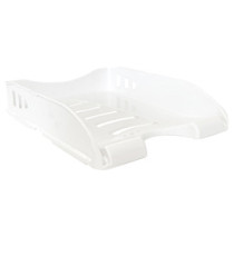 Vaschetta portacorrispondenza Sunrise - 33,5 x 25,4 x 7 cm - bianco - Arda Vaschetta portacorrispondenza Sunrise - 33,5 x 25,4 x 7 cm - bianco - Arda