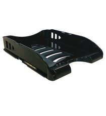 Vaschetta portacorrispondenza Sunrise - 33,5 x 25,4 x 7 cm - nero - Arda Vaschetta portacorrispondenza Sunrise - 33,5 x 25,4 x 7 cm - nero - Arda