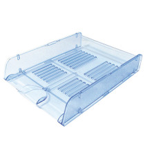 Vaschetta portacorrispondenza TR25310 - 26 x 34 x 6 cm - azzurro trasparente - Arda