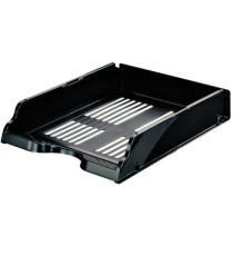 Vaschetta portacorrispondenza Transit - 26 x 33,6 x 7,6 cm - nero - Esselte Vaschetta portacorrispondenza Transit - 26 x 33,6 x 7,6 cm - nero - Esselte