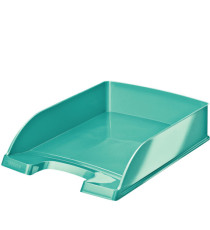 Vaschetta portacorrispondenza WOW - 25,5 x 35,7 x 7 cm - acqua marina - Leitz