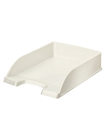 Vaschetta portacorrispondenza WOW - 25,5 x 35,7 x 7 cm - bianco metallizzato - Leitz Vaschetta portacorrispondenza WOW - 25,5 x 35,7 x 7 cm - bianco metallizzato - Leitz