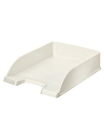 Vaschetta portacorrispondenza WOW - 25,5 x 35,7 x 7 cm - bianco metallizzato - Leitz Vaschetta portacorrispondenza WOW - 25,5 x 35,7 x 7 cm - bianco metallizzato - Leitz