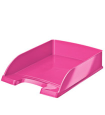 Vaschetta portacorrispondenza WOW - 25,5 x 35,7 x 7 cm - fucsia metallizzato - Leitz