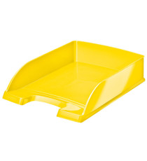 Vaschetta portacorrispondenza WOW - 25,5 x 35,7 x 7 cm - giallo - Leitz
