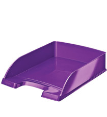 Vaschetta portacorrispondenza WOW - 25,5 x 35,7 x 7 cm - viola - Leitz Vaschetta portacorrispondenza WOW - 25,5 x 35,7 x 7 cm - viola - Leitz
