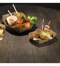 Vaschetta Street Food - per fritti - 13 x 8,5 x 3,5 cm - Leone - conf. 125 pezzi Vaschetta Street Food - per fritti - 13 x 8,5 x 3,5 cm - Leone - conf. 125 pezzi