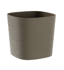 Vaso quadrato Capri - 13 L - sabbia - TeraPlast Vaso quadrato Capri - 13 L - sabbia - TeraPlast
