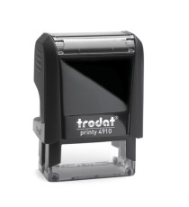 Timbro Original Printy 4.0 4910 - autoinchiostrante - personalizzabile - 26x10 mm - 3 righe - Trodat Timbro Original Printy 4.0 4910 - autoinchiostrante - personalizzabile - 26x10 mm - 3 righe - Trodat