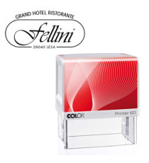 Timbro Printer 60 - autoinchiostrante - 37x76 mm - 8 righe - Colop Timbro Printer 60 - autoinchiostrante - 37x76 mm - 8 righe - Colop