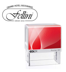 Timbro Printer 60 - autoinchiostrante - 37x76 mm - 8 righe - Colop Timbro Printer 60 - autoinchiostrante - 37x76 mm - 8 righe - Colop