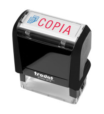 Timbro Printy 4912 Office Eco - autoinchiostrante - COPIA - 47 x 18 mm - nero - Trodat Timbro Printy 4912 Office Eco - autoinchiostrante - COPIA - 47 x 18 mm - nero - Trodat