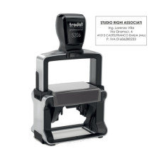 Timbro Professional 5206 - autoinchiostrante - personalizzabile - 56x33 mm - 8 righe - Trodat Timbro Professional 5206 - autoinchiostrante - personalizzabile - 56x33 mm - 8 righe - Trodat