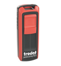 Timbro tascabile Pocket Printy 9511 - personalizzabile - autoinchiostrante - 38x14 mm - 4 righe - Trodat Timbro tascabile Pocket Printy 9511 - personalizzabile - autoinchiostrante - 38x14 mm - 4 righe - Trodat