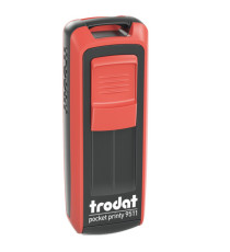 Timbro tascabile Pocket Printy 9511 - personalizzabile - autoinchiostrante - 38x14 mm - 4 righe - Trodat Timbro tascabile Pocket Printy 9511 - personalizzabile - autoinchiostrante - 38x14 mm - 4 righe - Trodat