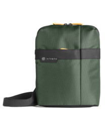 Tracolla City Bag Job - 21 x 28 x 6 cm - tessuto tecnico - verde - In Tempo