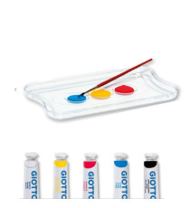 Tubi tempere - 21ml - colori assortiti - Giotto - conf. 5 pezzi Tubi tempere - 21ml - colori assortiti - Giotto - conf. 5 pezzi
