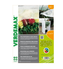 Velo di protezione - per piante - 1,6 x 10 m - 17 gr - bianco - Verdemax Velo di protezione - per piante - 1,6 x 10 m - 17 gr - bianco - Verdemax