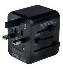 Verbatim - Adattatore viaggio UTA-02 con 2 x USB-A Verbatim - Adattatore viaggio UTA-02 con 2 x USB-A