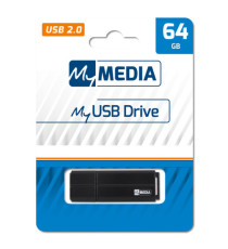 Verbatim - Memoria MyUsb Drive - Nero - 69263 - 64GB Verbatim - Memoria MyUsb Drive - Nero - 69263 - 64GB