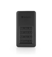 Verbatim - Memoria SSD portatile Store 'N'Go Usb 3.1 - con tastierino numerico - 53402 - 256GB Verbatim - Memoria SSD portatile Store 'N'Go Usb 3.1 - con tastierino numerico - 53402 - 256GB