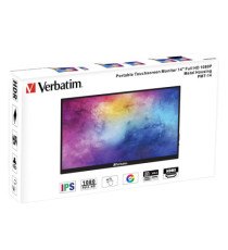 Verbatim - Monitor Portatile 14 - touchscreen Full HD - 1080p Verbatim - Monitor Portatile 14 - touchscreen Full HD - 1080p