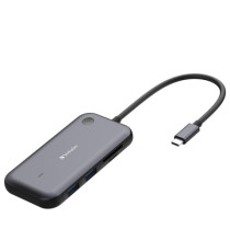 Verbatim - Share My Screen 1080p USB-C Wireless Display Adapter con Hub WDA-01 - 32146 Verbatim - Share My Screen 1080p USB-C Wireless Display Adapter con Hub WDA-01 - 32146