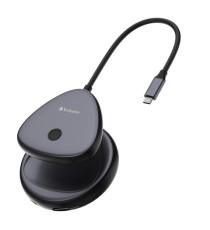 Verbatim - Share My Screen 4K USB-C Wireless Display Adapter con Hub WDA-02 - 32147 Verbatim - Share My Screen 4K USB-C Wireless Display Adapter con Hub WDA-02 - 32147