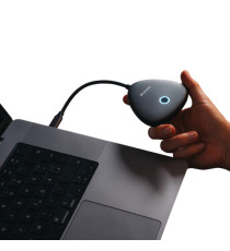 Verbatim - Share My Screen 4K USB-C Wireless Display Adapter con Hub WDA-02 - 32147 Verbatim - Share My Screen 4K USB-C Wireless Display Adapter con Hub WDA-02 - 32147