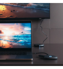 Verbatim - Share My Screen 4K USB-C Wireless Display Adapter con Hub WDA-02 - 32147 Verbatim - Share My Screen 4K USB-C Wireless Display Adapter con Hub WDA-02 - 32147