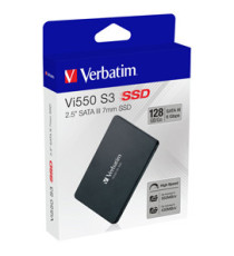 Verbatim - SSD Interno Vi550 SATA III 2.5'' SSD - 49350 - 128GB Verbatim - SSD Interno Vi550 SATA III 2.5'' SSD - 49350 - 128GB