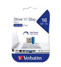 Verbatim - Usb 3.0 Store 'N'Stay Nano - 98709 - 16GB Verbatim - Usb 3.0 Store 'N'Stay Nano - 98709 - 16GB
