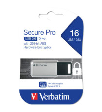 Verbatim - Usb secure data pro drive - per PC & Mac - 98664 - 16GB Verbatim - Usb secure data pro drive - per PC & Mac - 98664 - 16GB