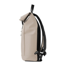 Zaino Roll-top Drop - 30 x 42 x 14 cm - gomma - crema - In Tempo Zaino Roll-top Drop - 30 x 42 x 14 cm - gomma - crema - In Tempo